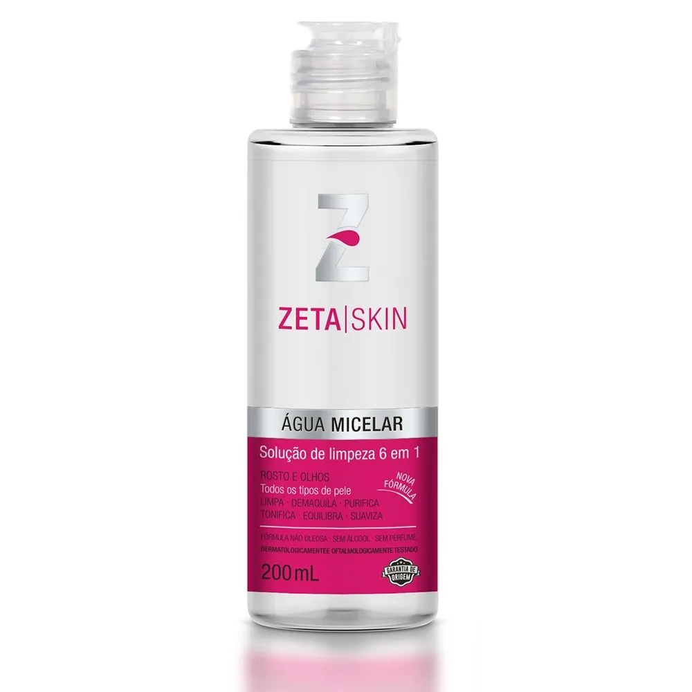Água Micelar 200ml Zeta Skin