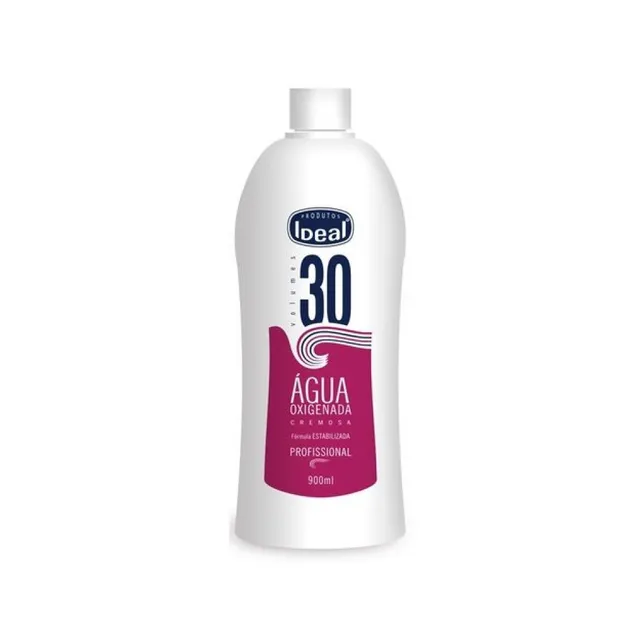 Água Oxigenada Ideal 900ml Vol 30