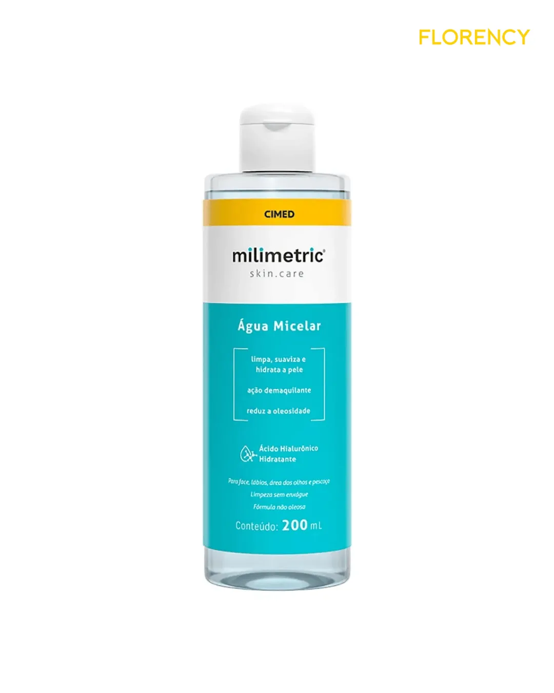 Água Micelar Milimetric Skincare 200ml