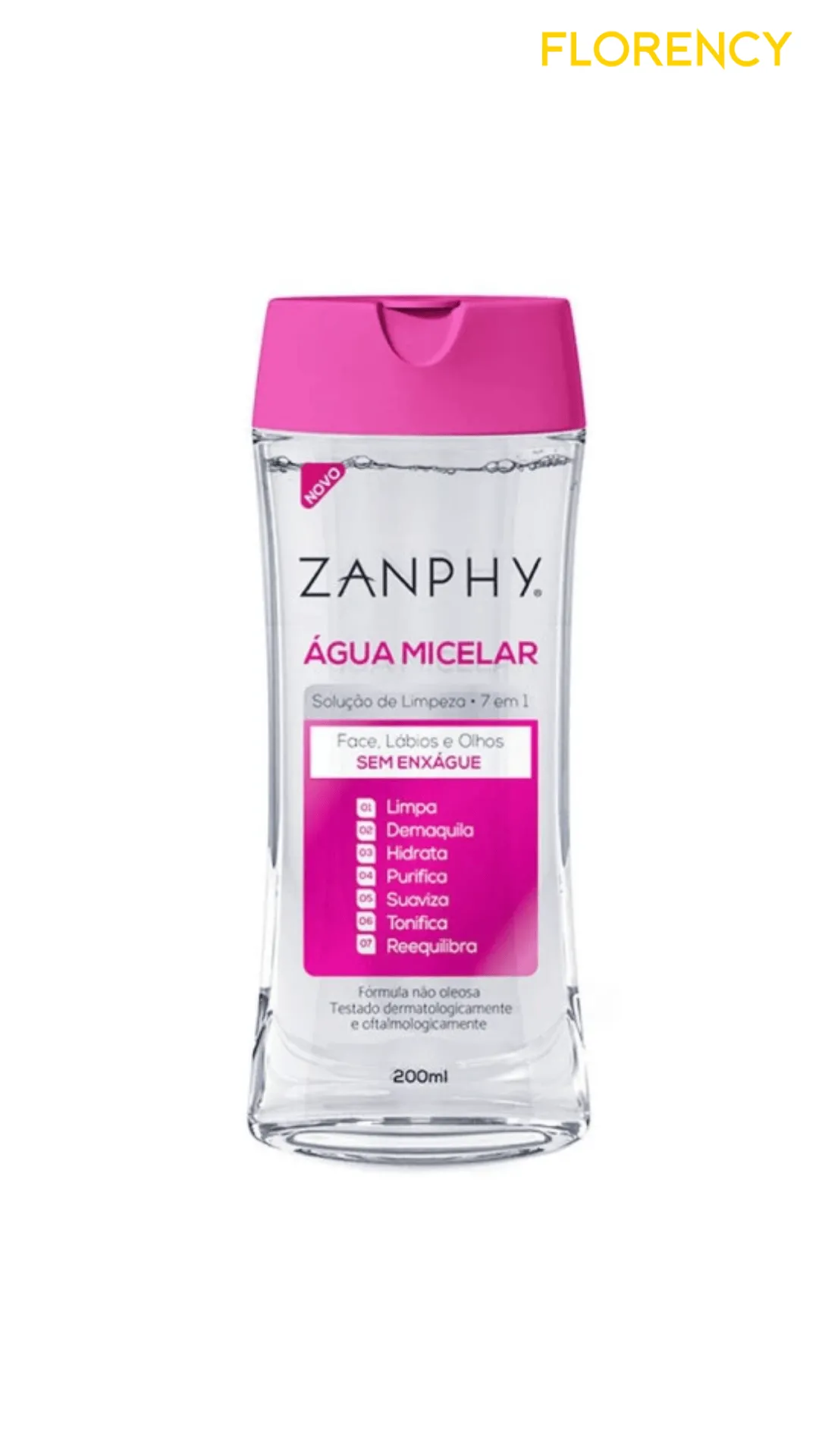 Água Micelar Zanphy 200ml