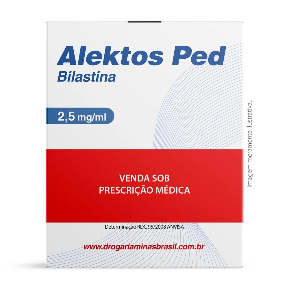 Alektos Ped 2,5mg/ml Sabor Framboesa 120ml com Copo Dosador Takeda