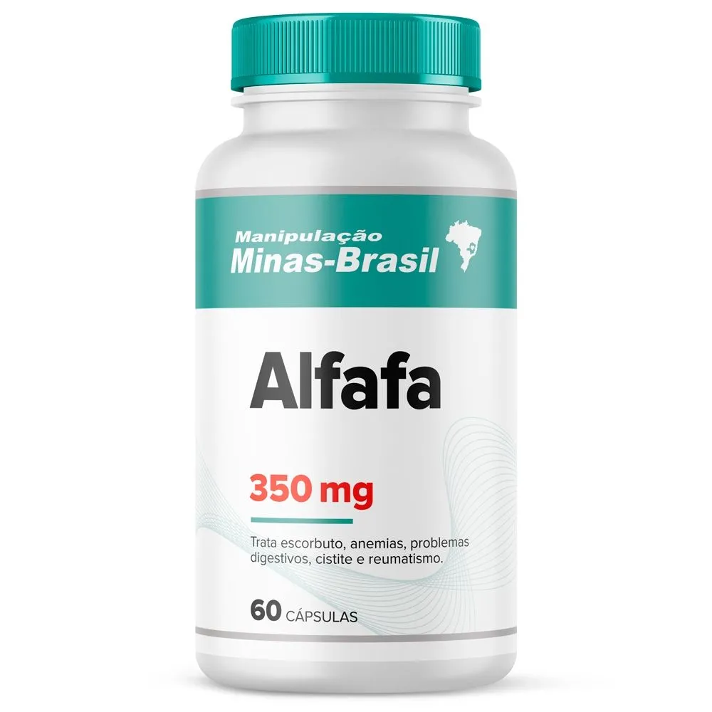 Alfafa 350Mg com 60 Cápsulas