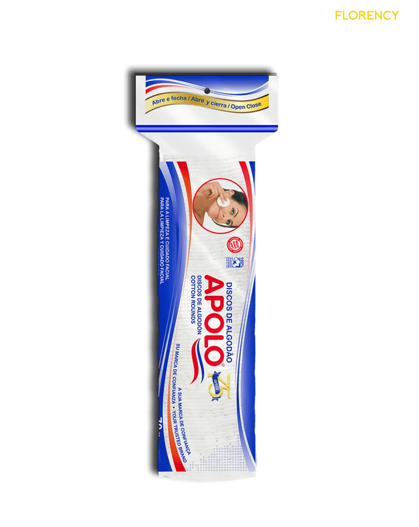 Algodão Em Disco Apolo 70g