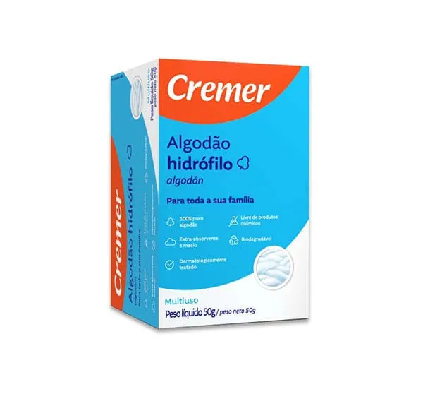 Algodão Cremer Rolo 50g