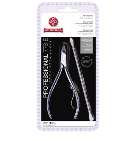 Alicate de Cutícula Mundial 778-E Premium