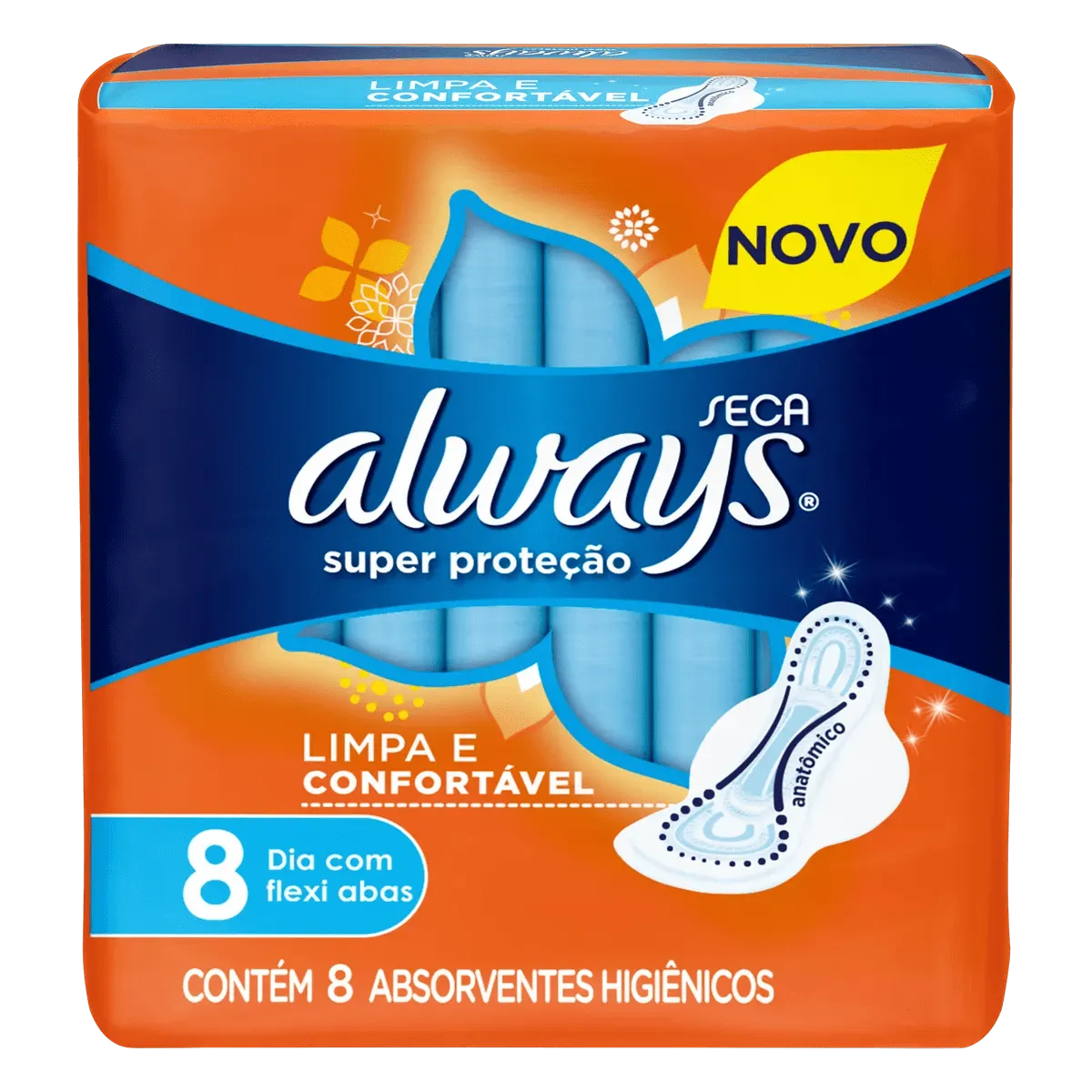 Always Absorvente Super Proteção Com 8un