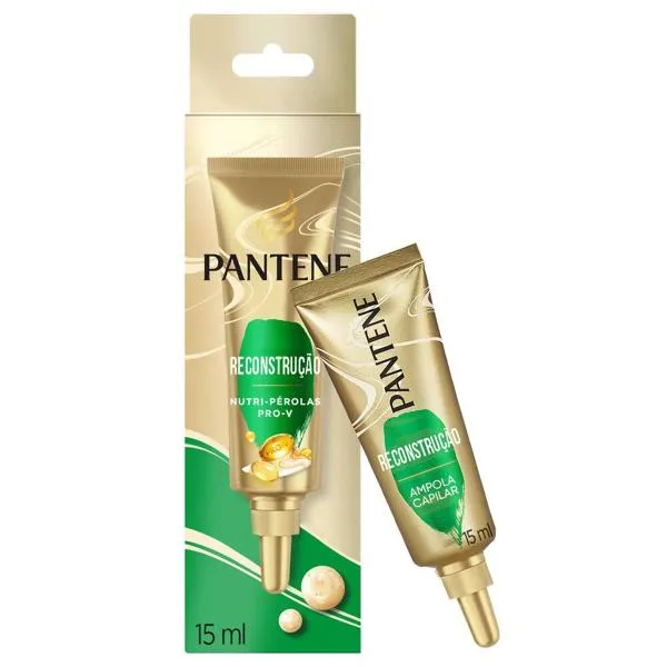 Ampola de Tratamento Capilar Pantene Reconstrução Revitalizadora 15ml