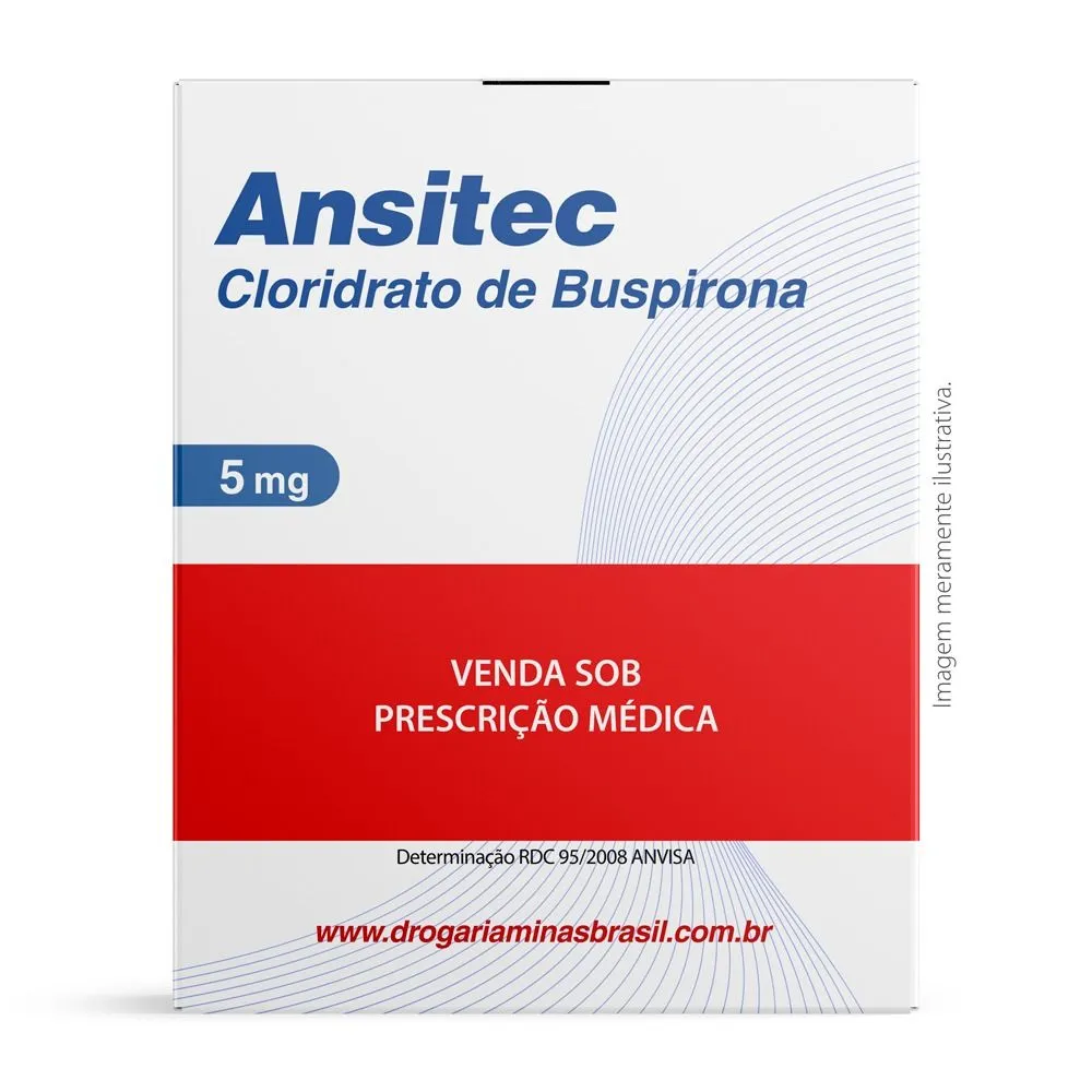 Ansitec 5mg Caixa com 90 Comprimidos Libbs