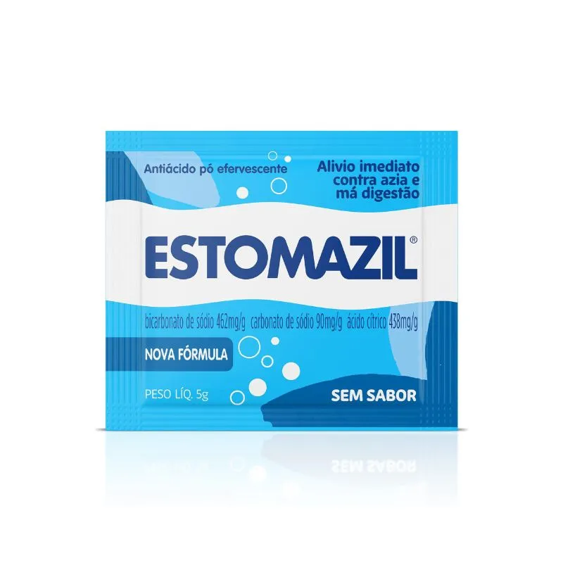 Antiácido Estomazil Pó Efervescente Sem Sabor 5 g