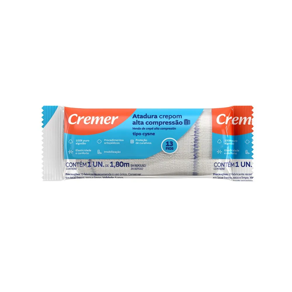 Cremer Atadura De Crepom Tipo Cysne 10cm X 1,8m