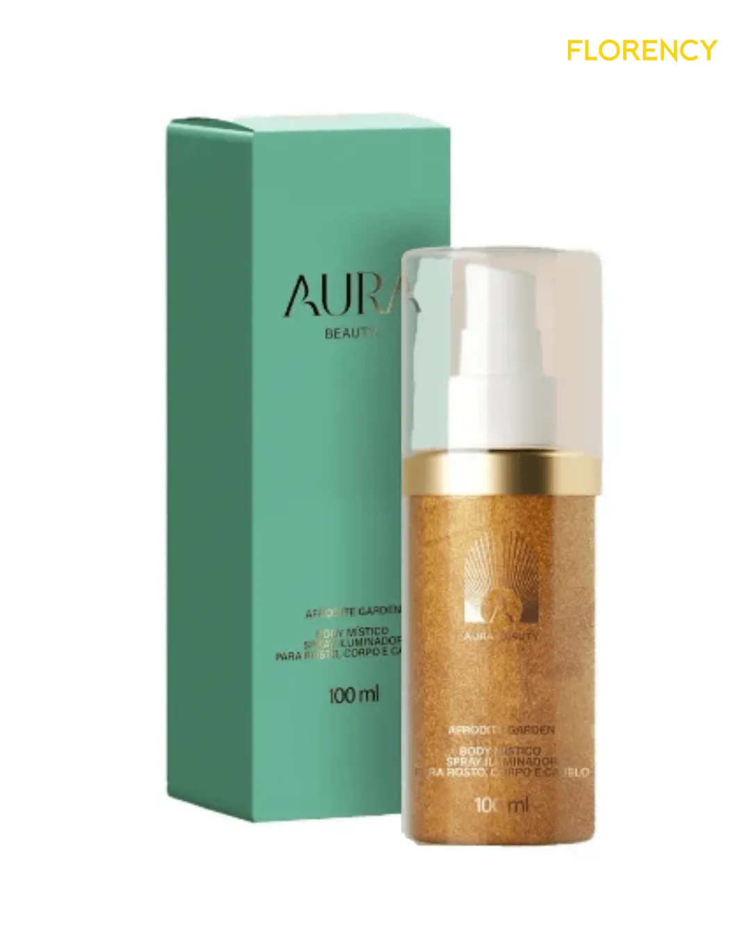 Aura Beauty Afrodite Garden Body Místico Spray Iluminador 100ml