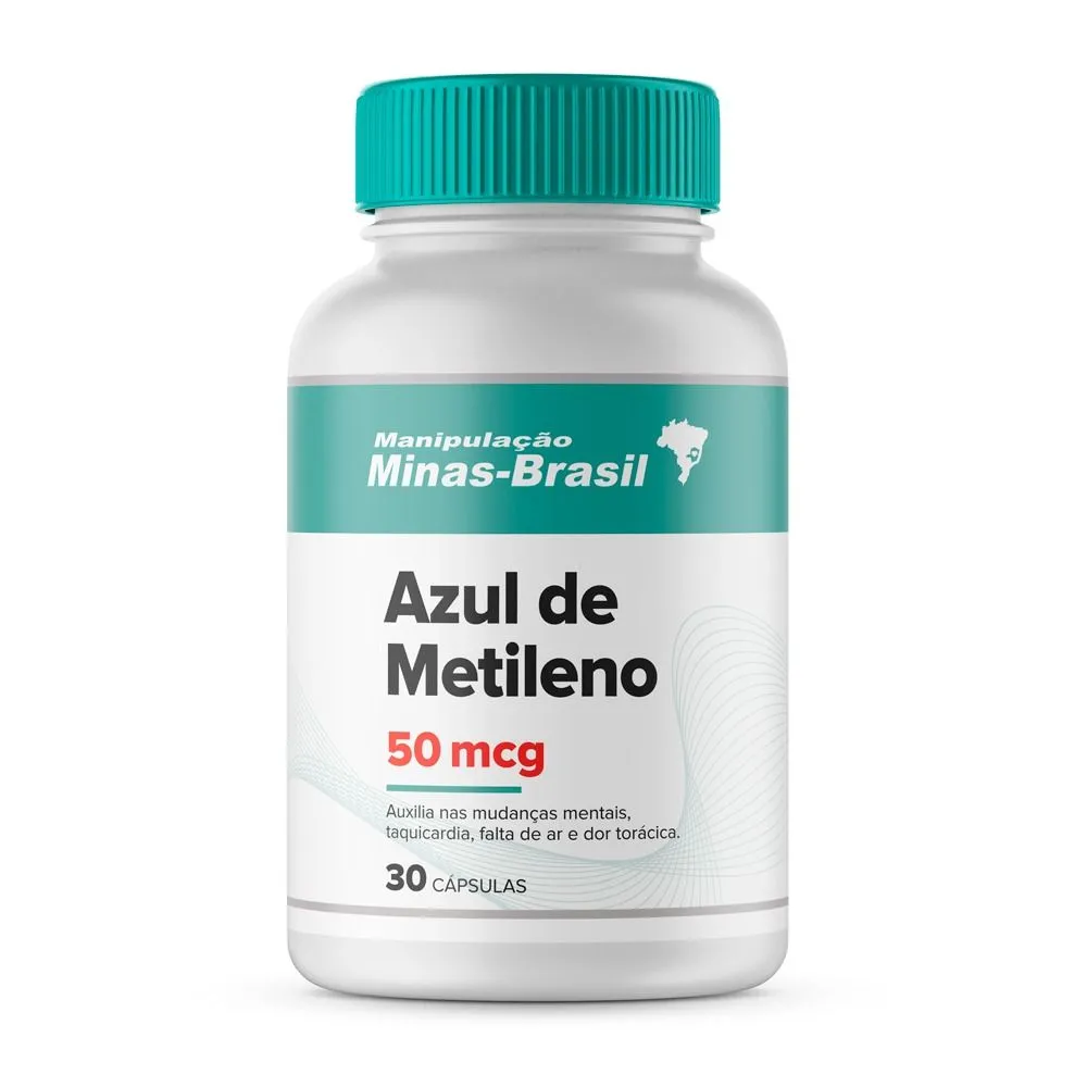 Azul de Metileno 50 Mcg- 30 Comprimido Sublingual