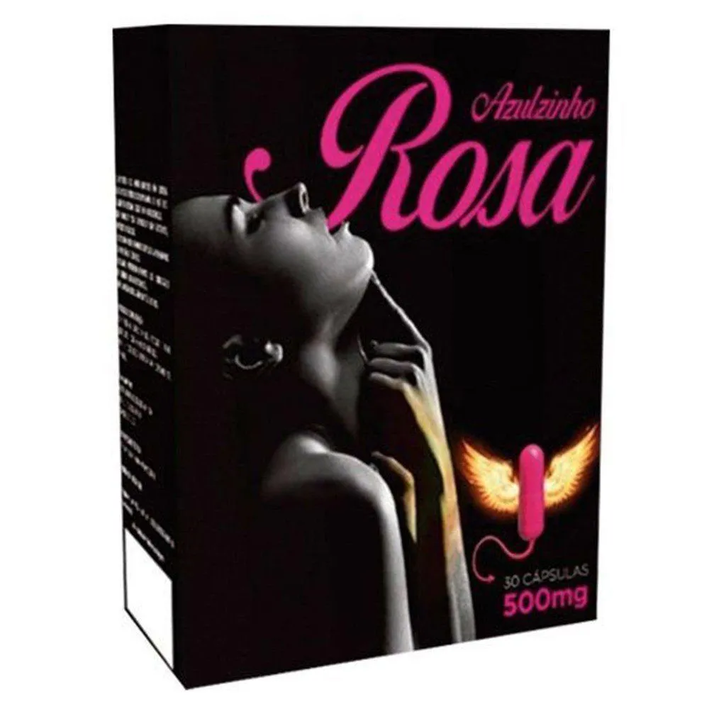 Azulzinho Rosa Com 30 Cápsulas