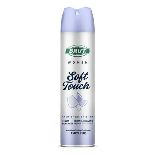 Desodorante Aerosol Brut 150ml Feminino Soft Touch