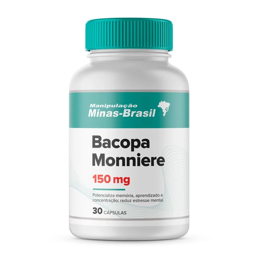 Bacopa Monniere 150Mg 30 Cápsulas