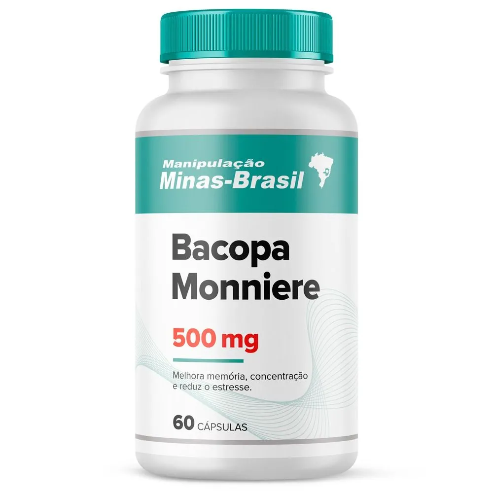 Bacopa Monniere 500Mg 60 Cápsulas