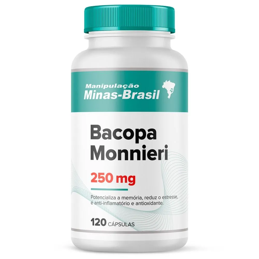 Bacopa Monnieri 250Mg - 120 Cápsulas