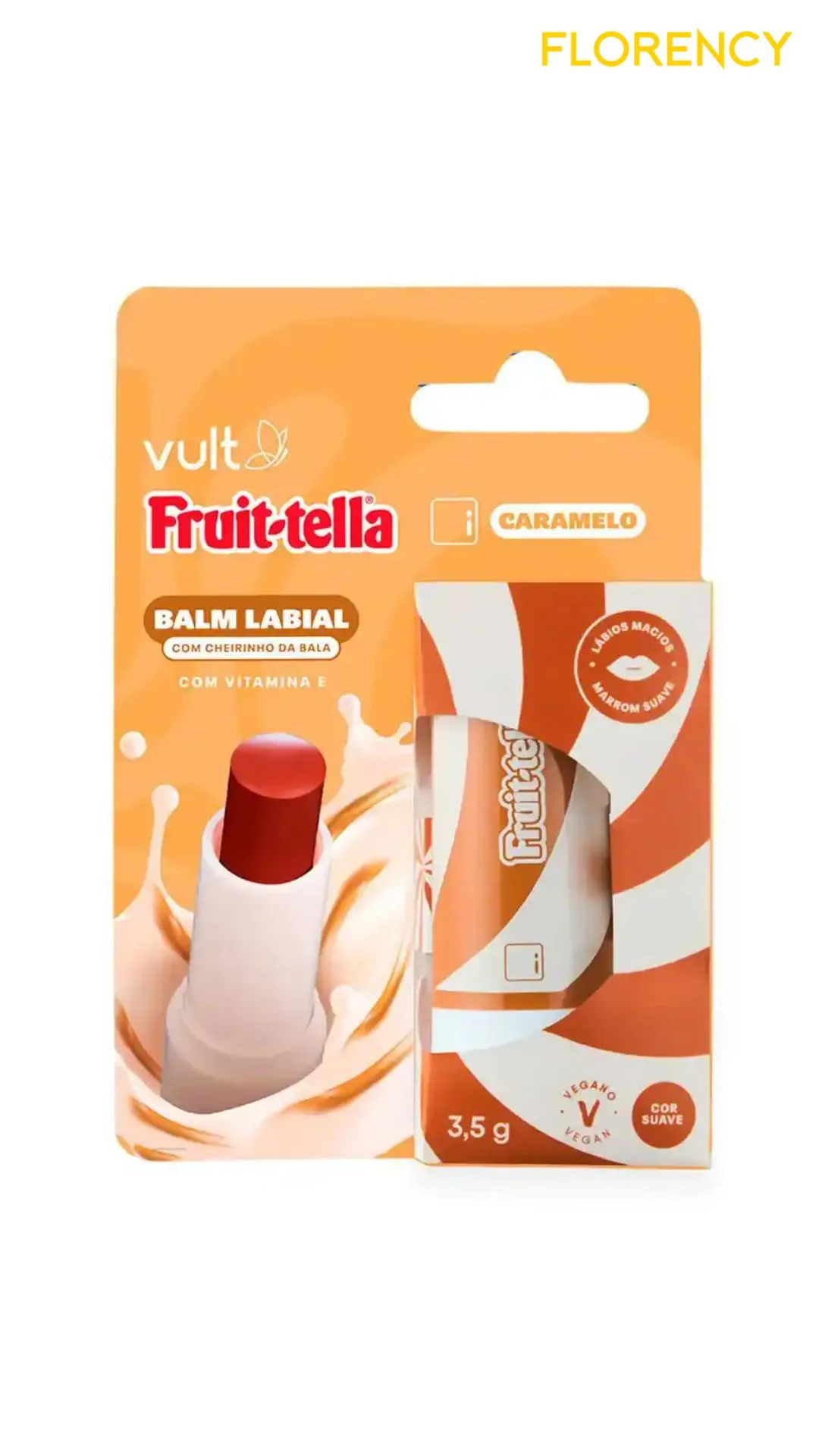 Balm Labial Vult Fruittella Caramelo
