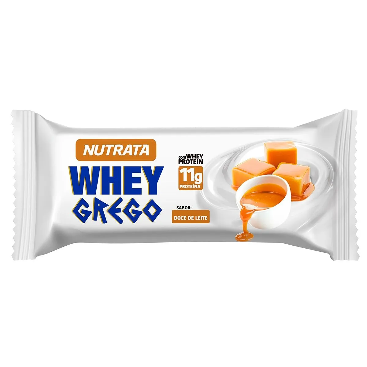 Barra Whey Grego Bar Doce de Leite 40G Nutrata