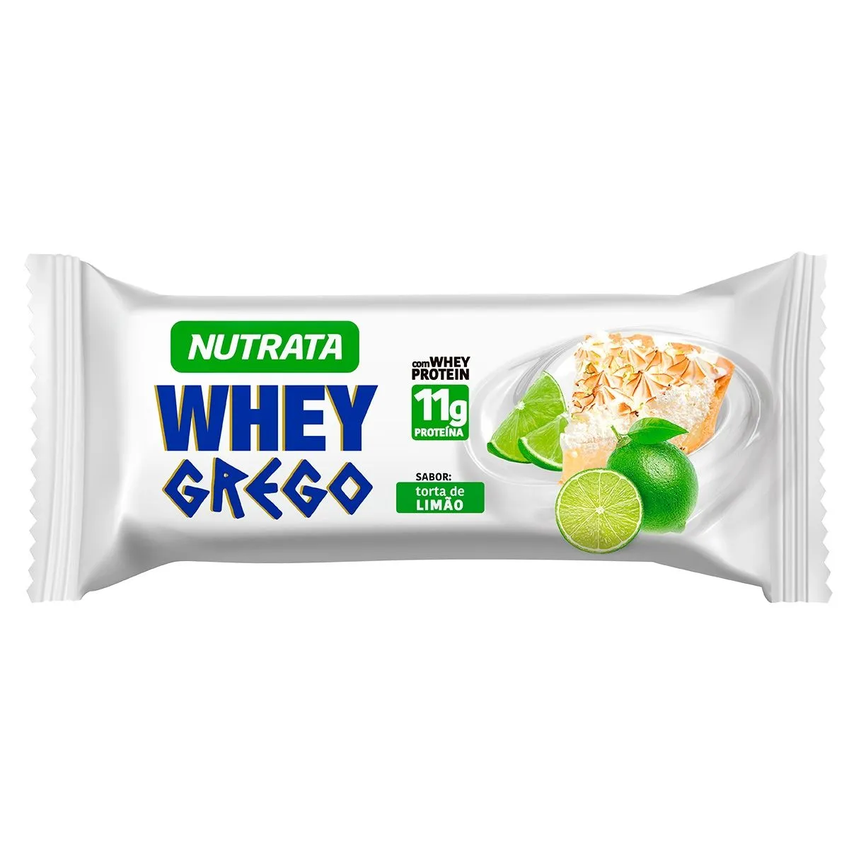 Barra Whey Grego Bar Torta de Limão 40G Nutrata