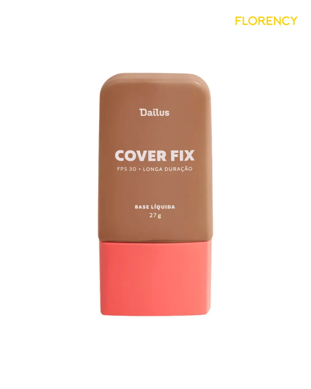 Base Líquida Dailus Coverfix D9 Escuro 27g