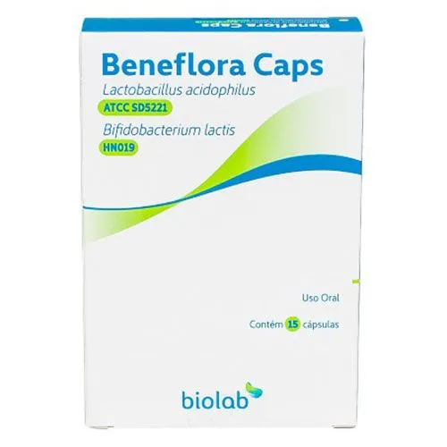 Beneflora Com 15 Cápsulas - Biolab
