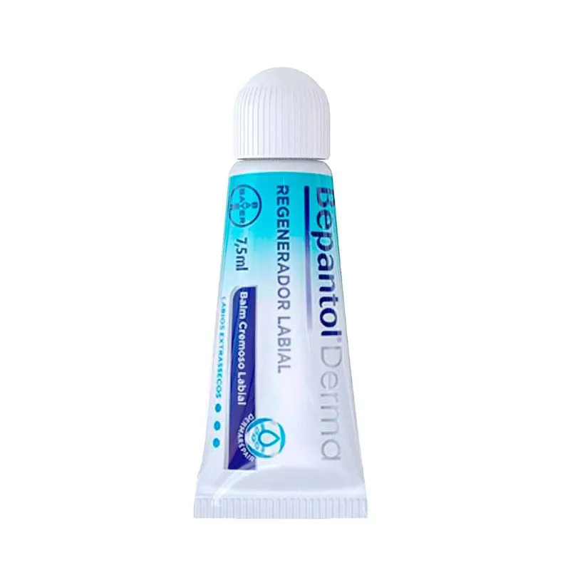 Bepantol Derma Hidratante Regenerador Labial 7,5ml, Balm Cremoso Labial