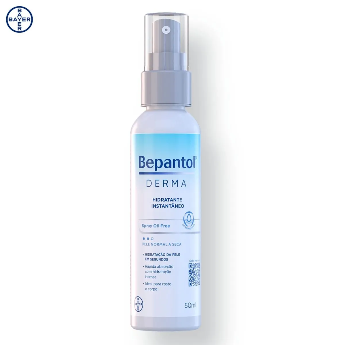 Bepantol Derma Spray Hidratante Instantâneo Com 50ml Bayer