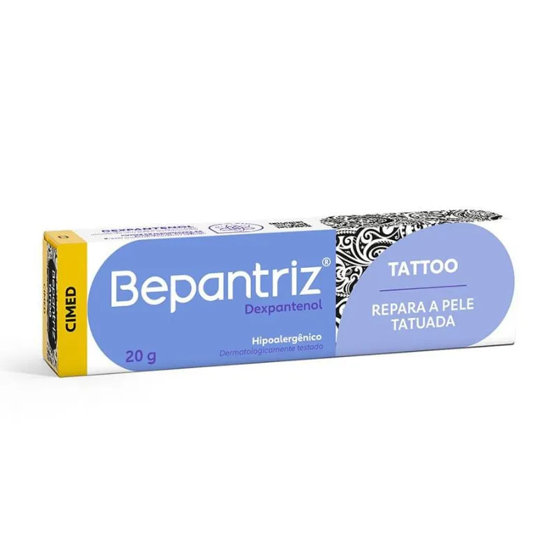 Bepantriz Tattoo com Dexpantenol 20g Cimed