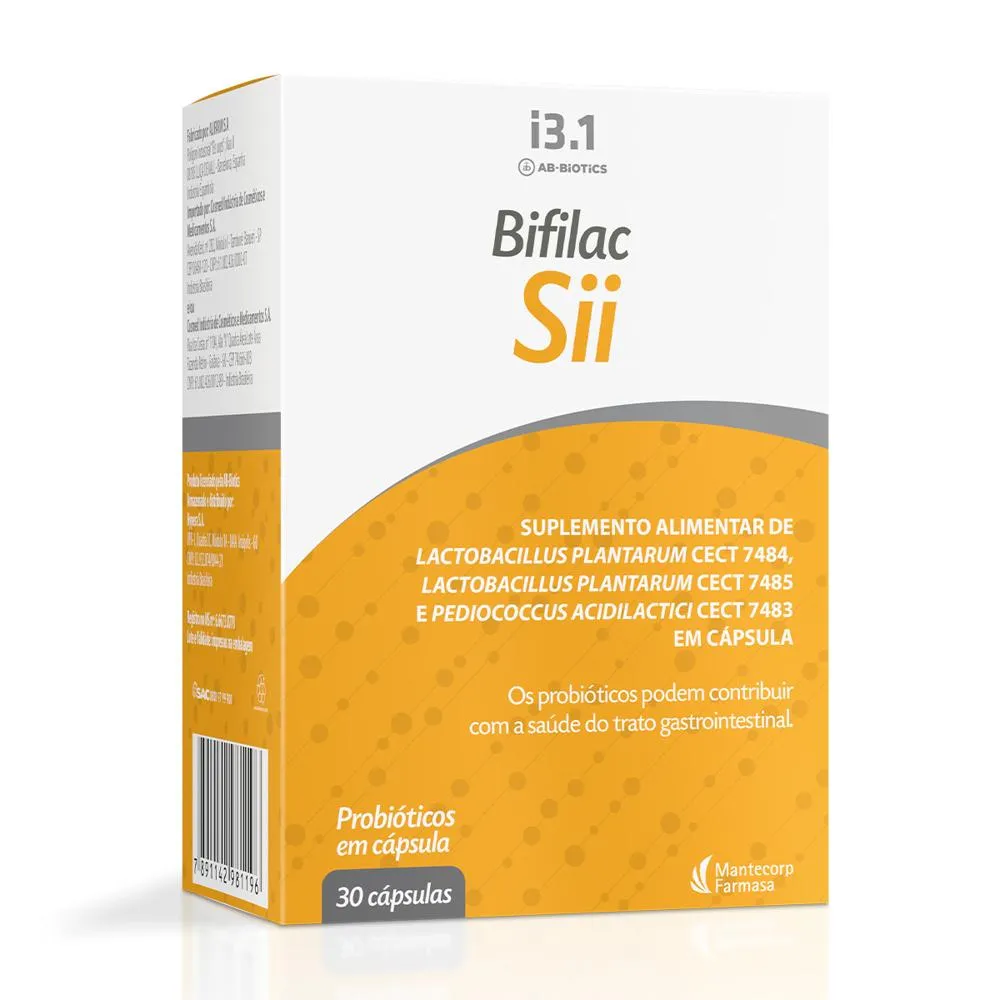 Bifilac SII Mantecorp 30 Cápsulas