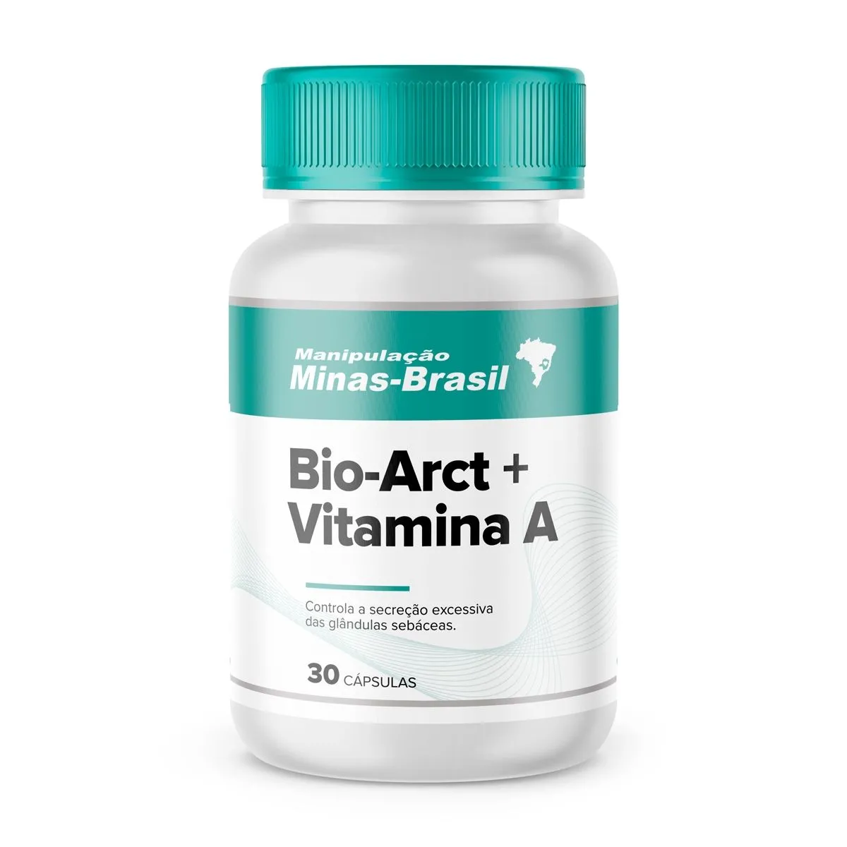 Bioarct 100 Mg com Vitamina A 5000 Ui - 30 Cápsulas