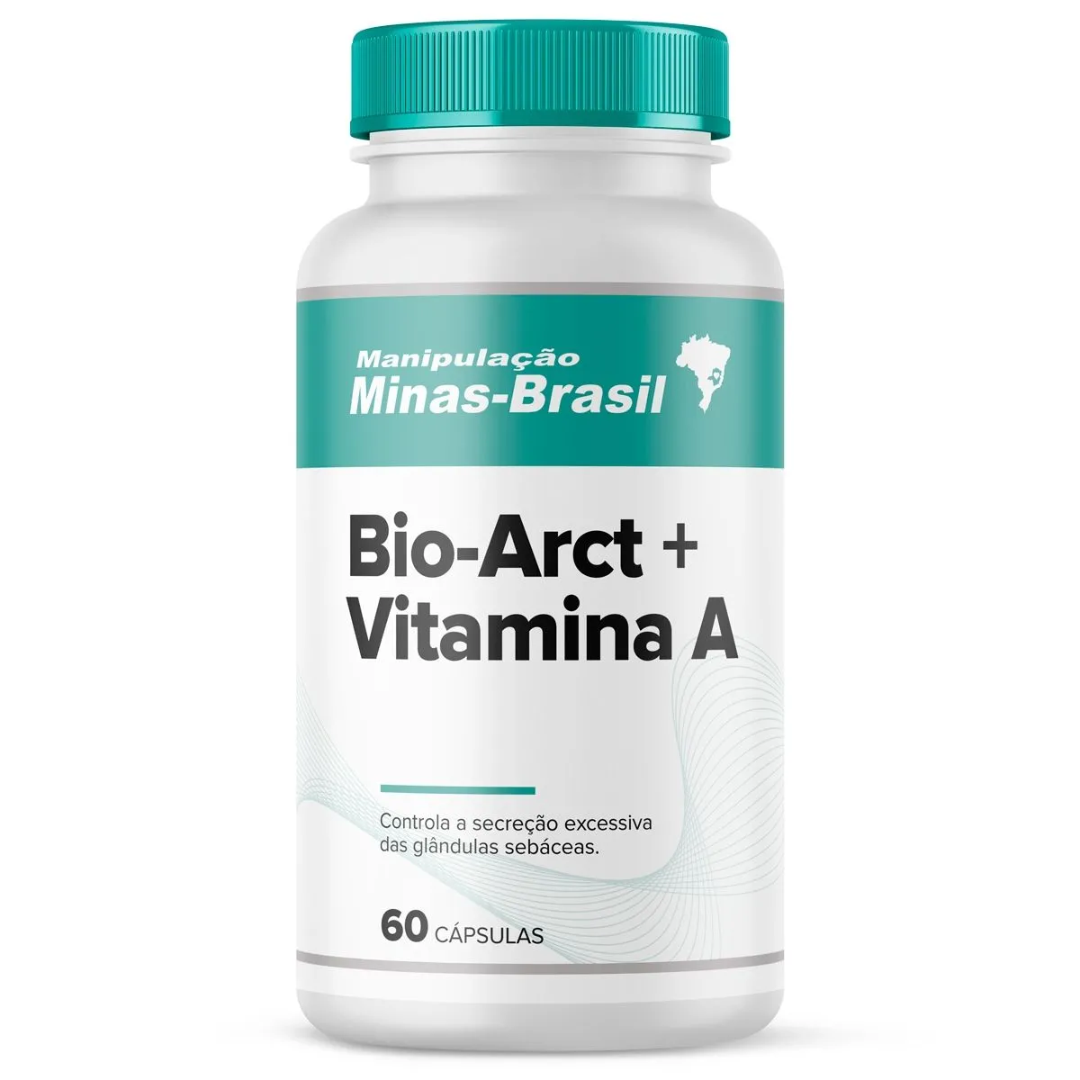 Bioarct 100 Mg Com Vitamina A 5000 Ui - 60 Cápsulas