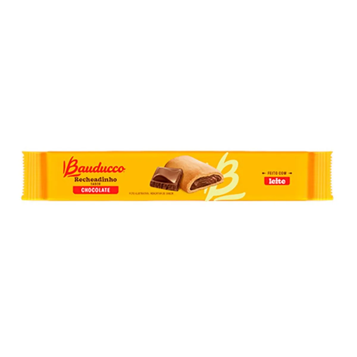 Biscoito Bauducco Recheadinho Sabor Chocolate 104G