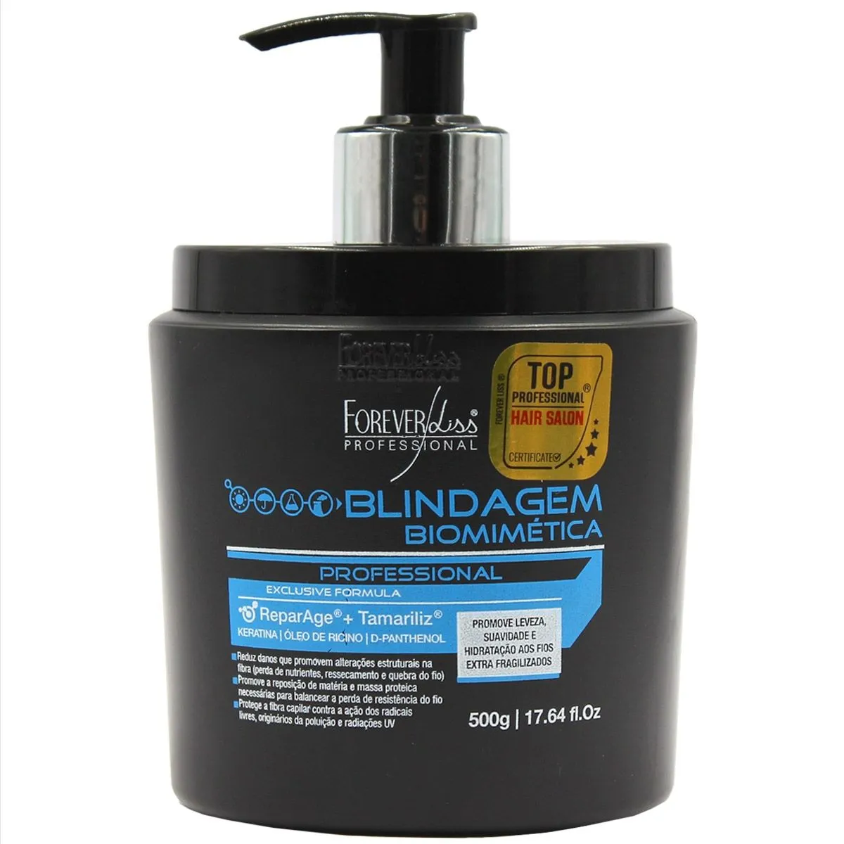 Blindagem Capilar Biomimética 500g Forever Liss