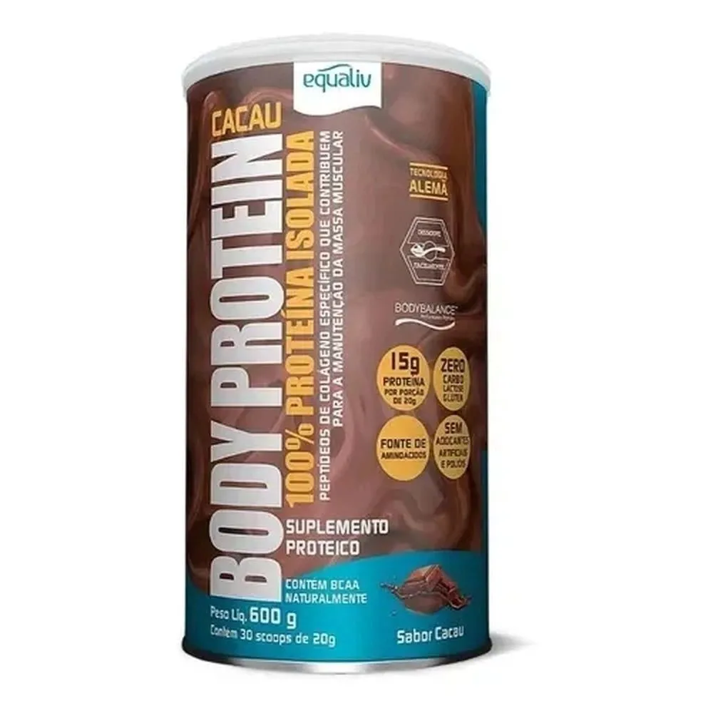 Body Protein Equaliv Sabor Cacau 600g