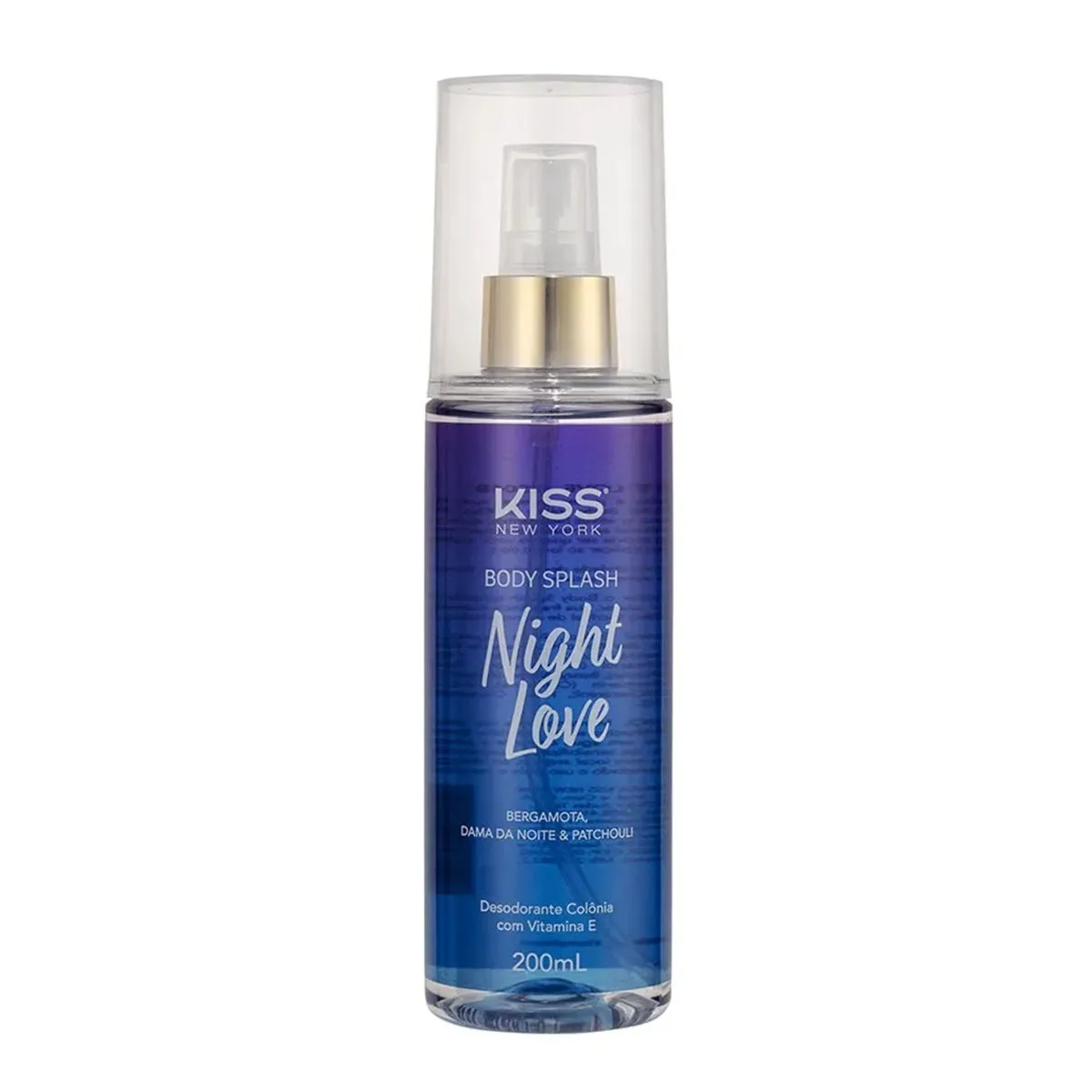 Body Splash Night Love Com 200ml Kiss New York