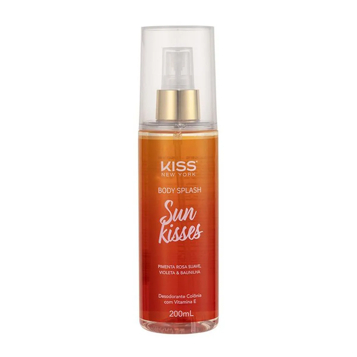 Body Splash Sun Kisses Com 200ml Kiss New York