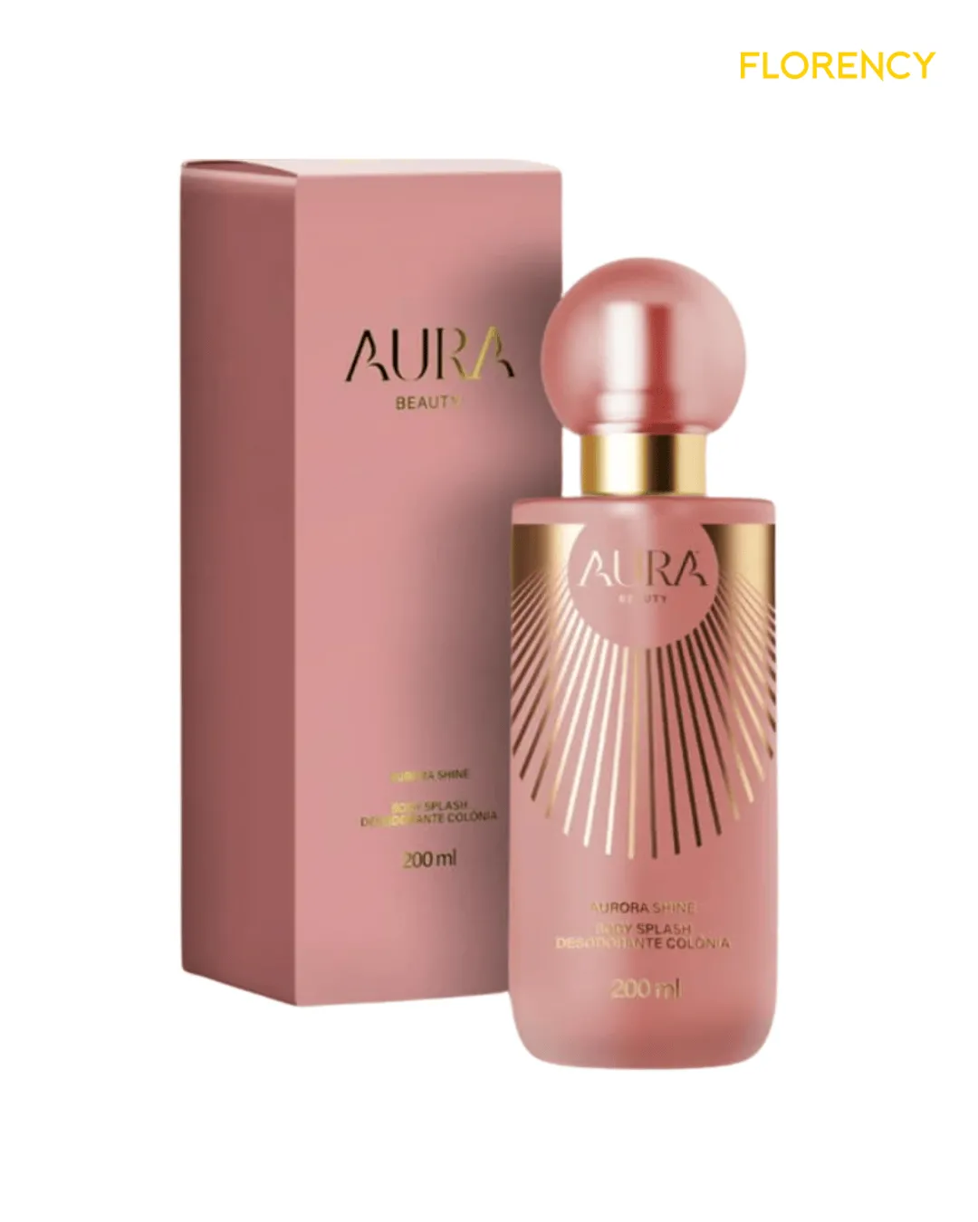 Body Splash Aura Beauty Aurora Shine 200ml
