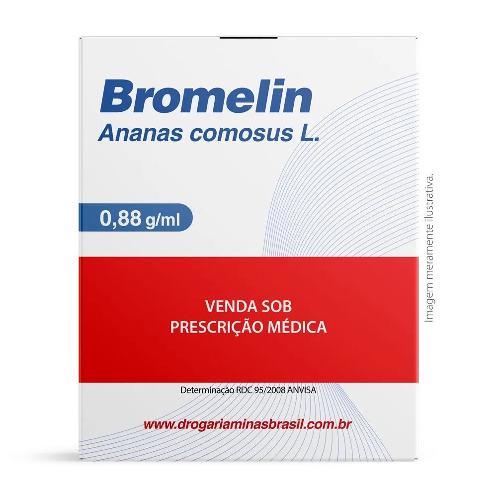 Bromelin Suspensão Frasco 100Ml Hebron