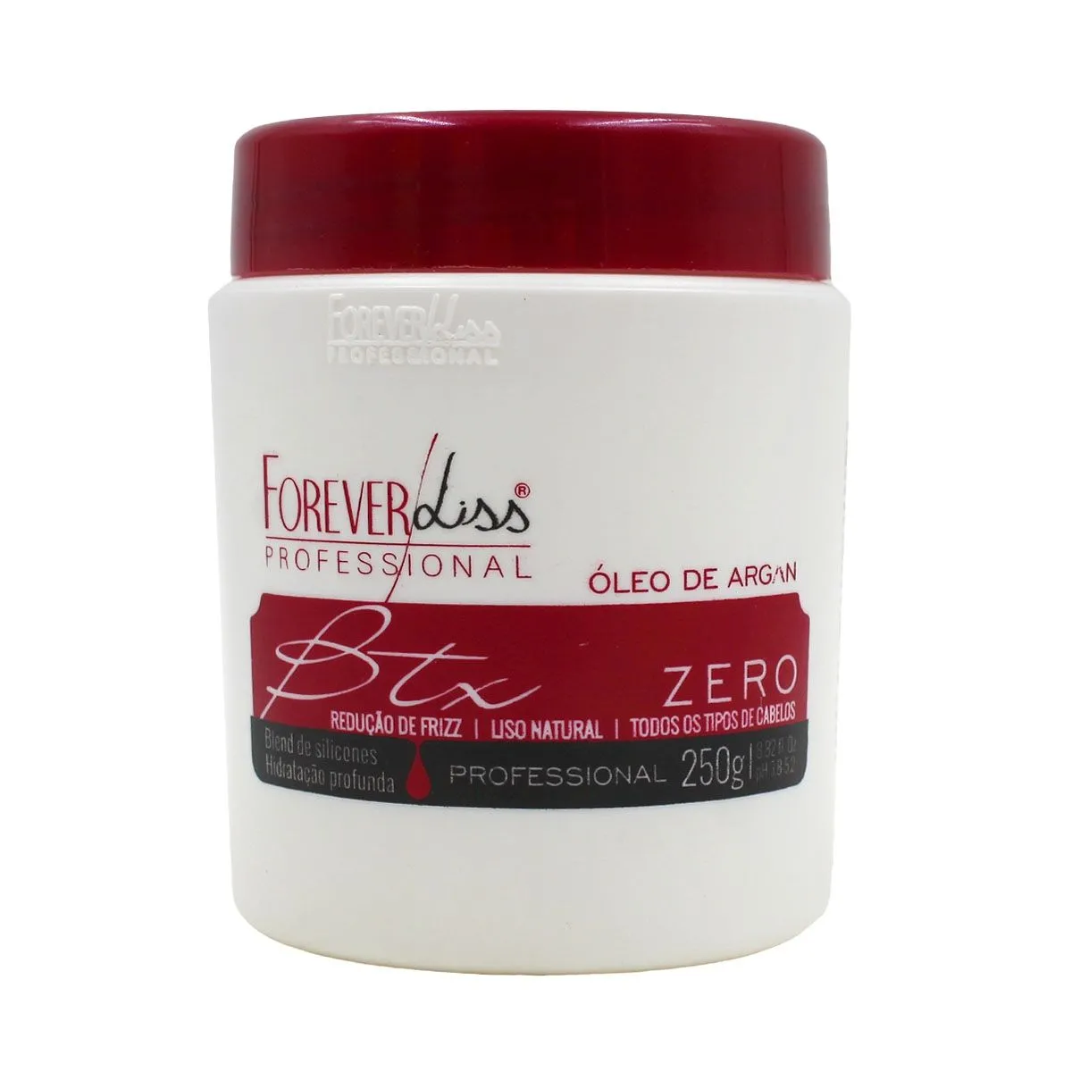 Btx Capilar Argan Oil Zero 250g Forever Liss
