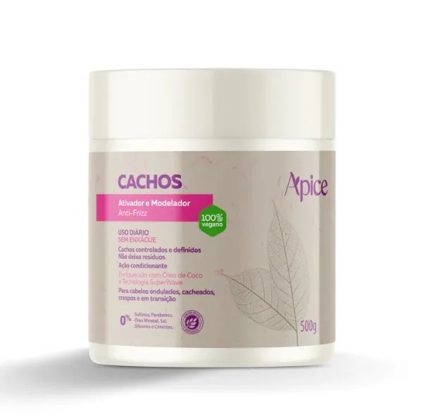 Cachos Ativador e Modelador Anti-frizz 500g