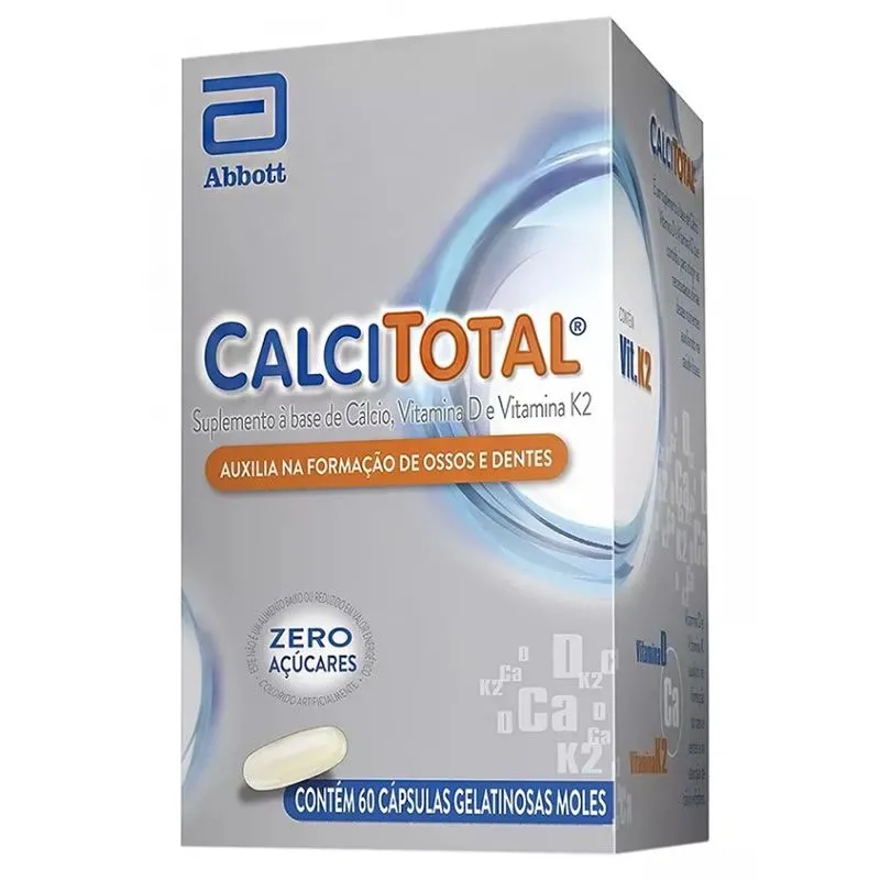 Calcitotal Com 60 Cápsulas