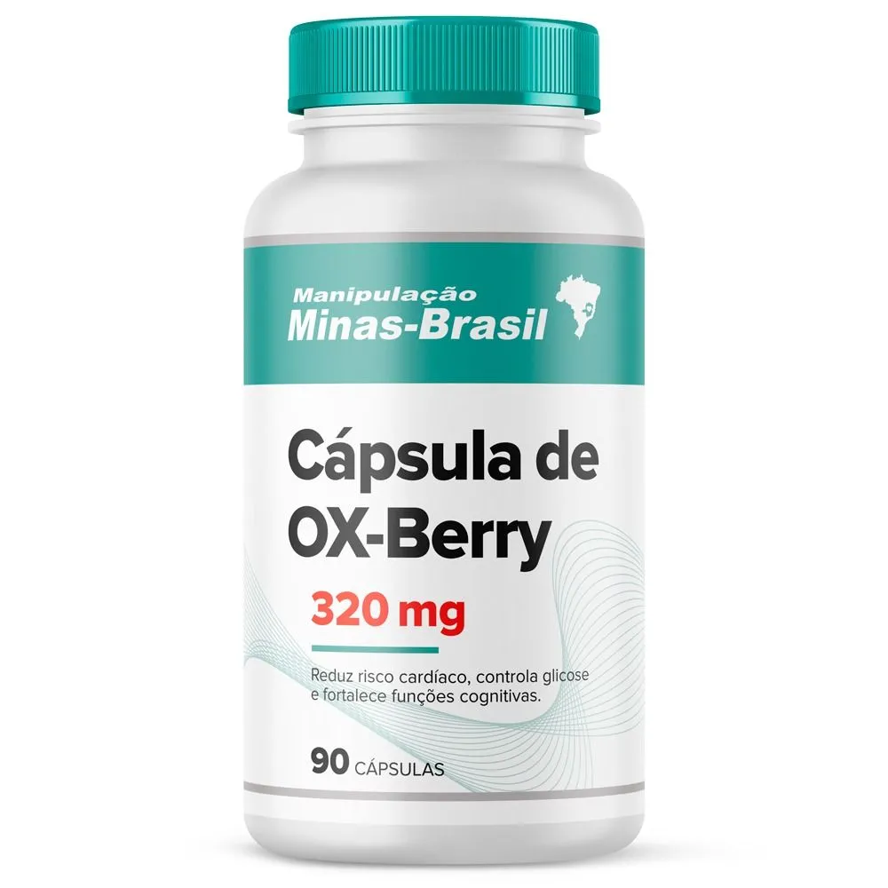 Cápsula De OX- Berry 320Mg - 90 Cápsulas