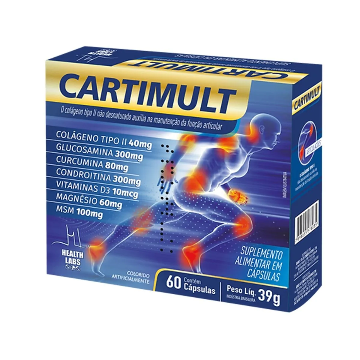 Cartimult 60 Cápsulas Health Labs
