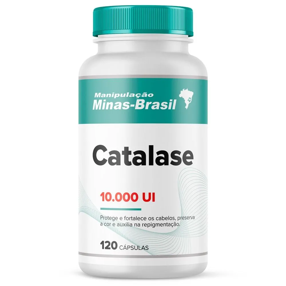 Catalase 10000 Ui 120 Cápsulas