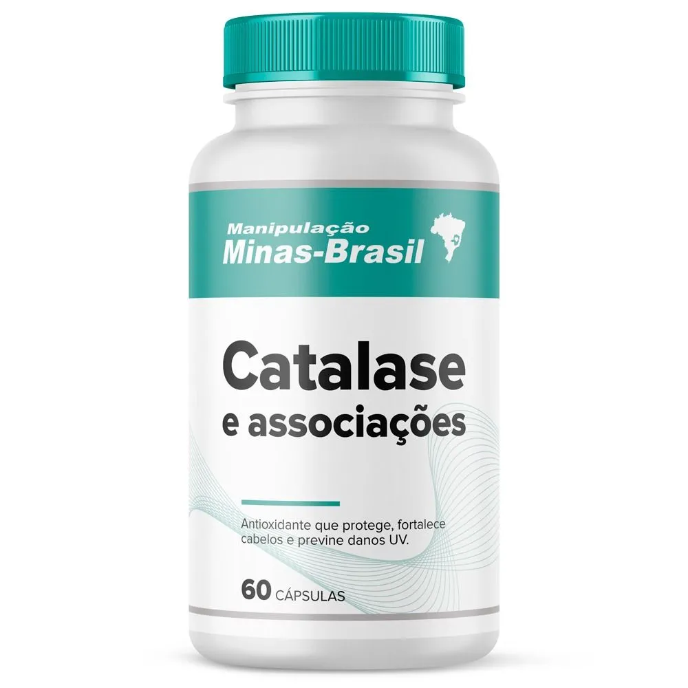 Catalase   Glisodin   Probióticos Com 60 Cápsulas
