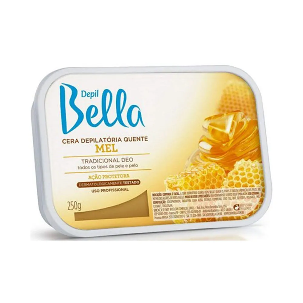 Cera Para Depilação Depil Bella  Quente Tradicional 250G