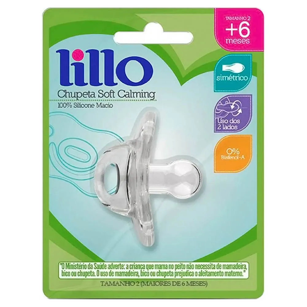 Chupeta Lillo Soft Calming Tamanho 2 Ref:623101