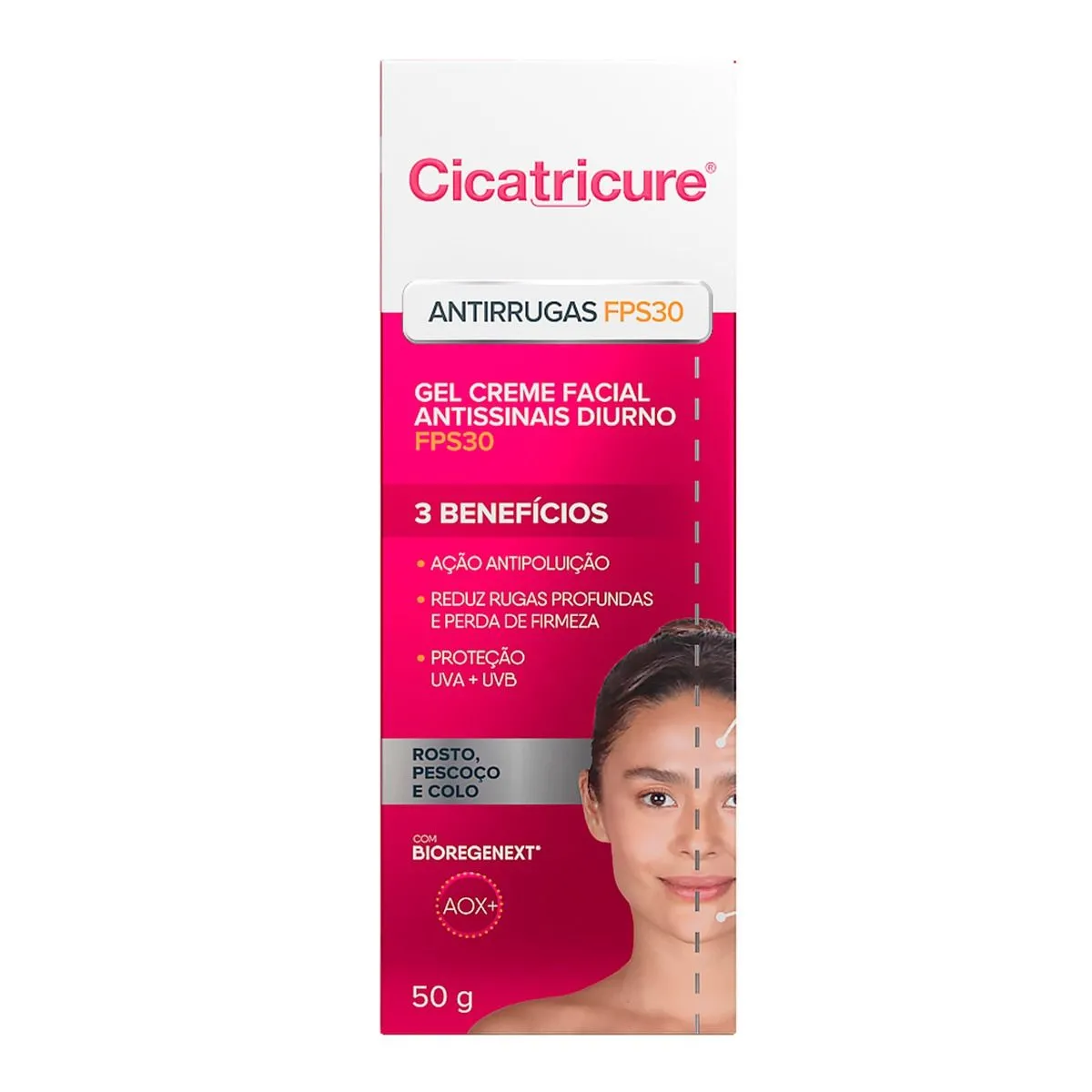 Cicatricure Creme Antissinais Diurno Fps30 50G