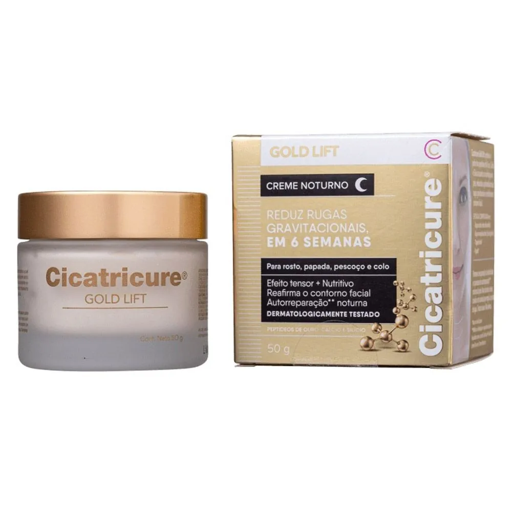 Cicatricure Gold Lift Creme Noturno 50g